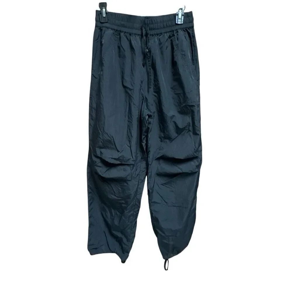 Fabletics Womens Black Pull On Nylon Track Pants Size XS